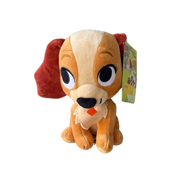 Disney Store Lady and the Tramp Lady Disney Furrytale Friends Dog Puppy Plush - Picture 6 of 6